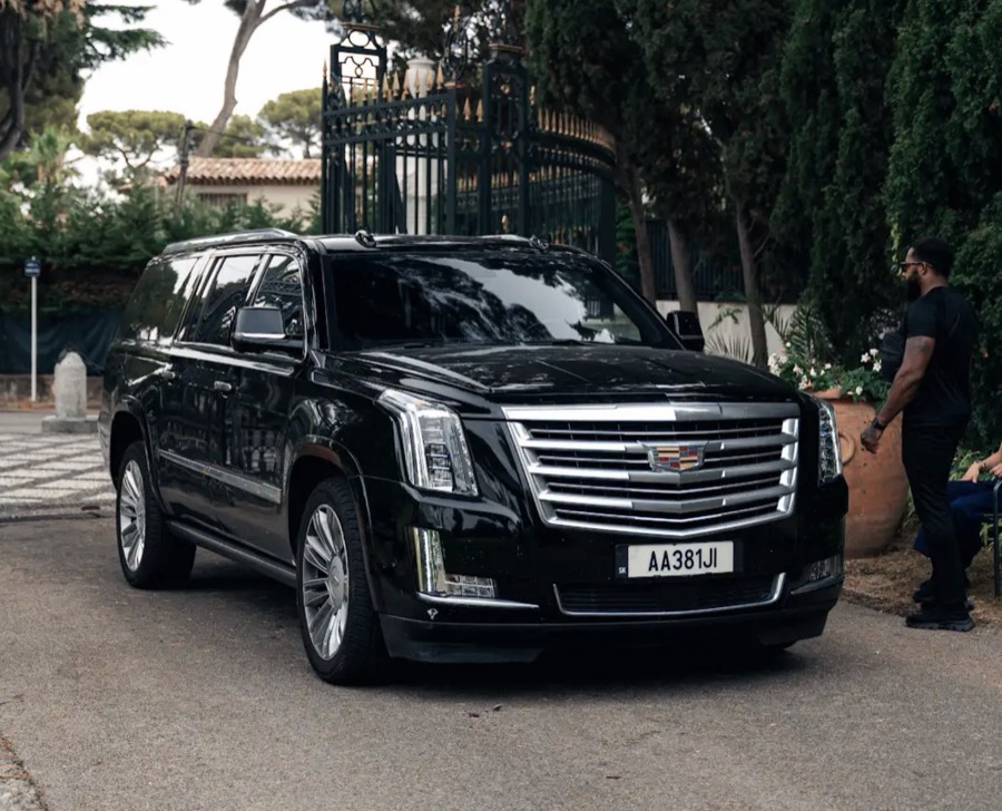 Cadillac Escalade with a LEON security driver