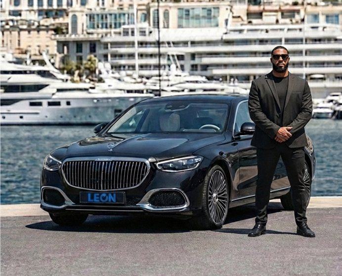 Mercedes-Maybach with a LEON security driver in Monaco